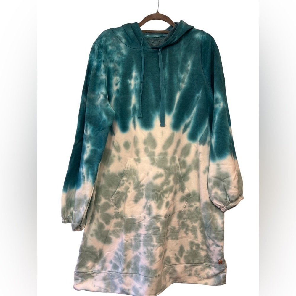 Livi Active French Terry Hoodie Dress